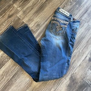 Bootcut Rock Revivals Curvy Dark Wash